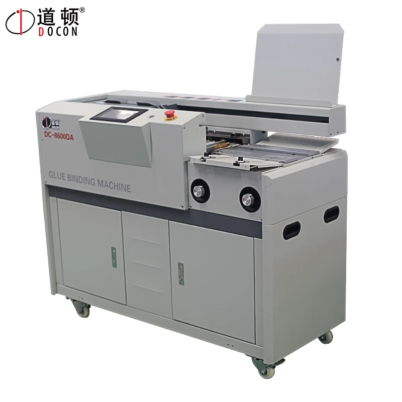 automatic perfect binder ,glue book binder ,hot glue binding machine