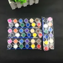 12-Цвет акриловые Краски сумка аниме граффити/воды Цвет/Sword Art Online/аниме Цвет Краски ing пигмент