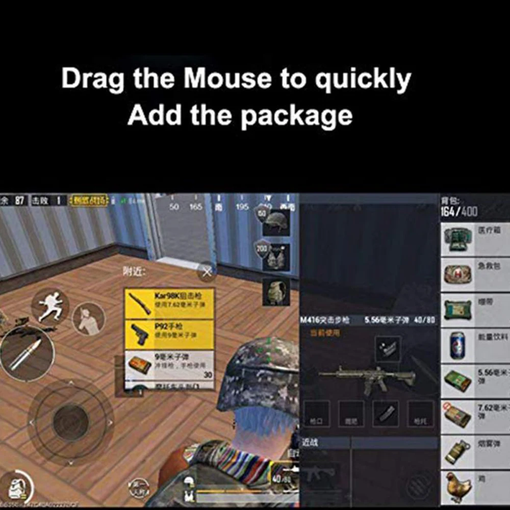  PUBG Mobile Gamepad Controller Gaming Keyboard Mouse Converter For Android ios Phone to PC Bluetoot