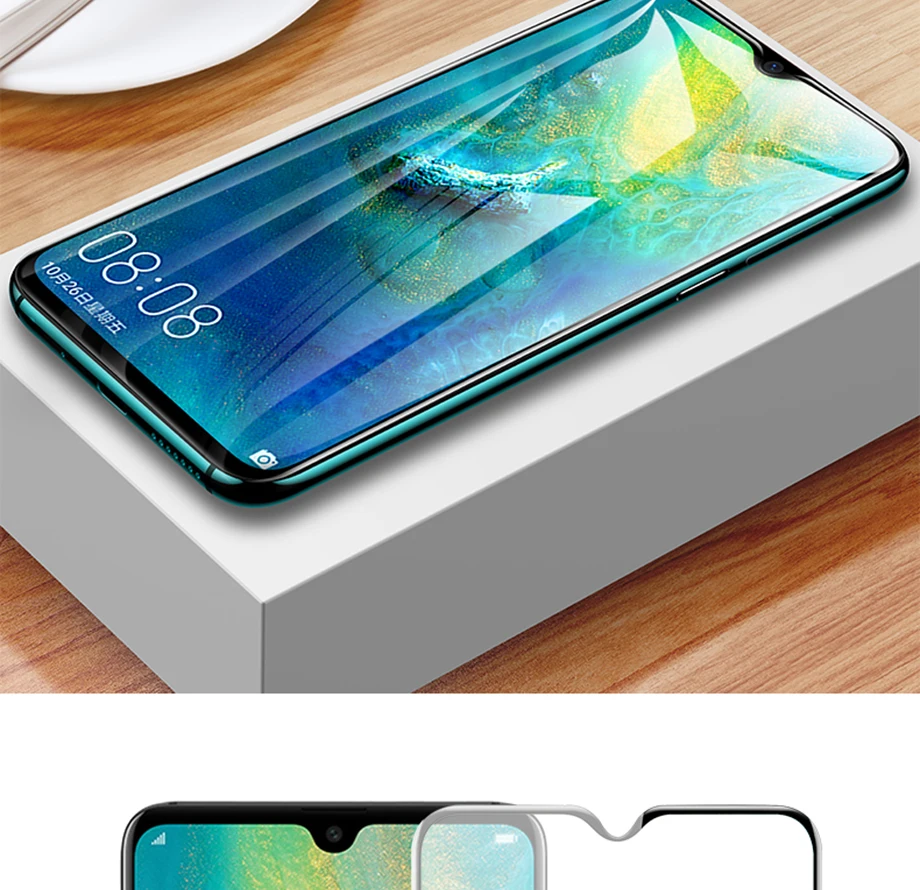 500D Защитное стекло для huawei P20 P30 Lite Pro закаленное стекло для huawei mate 20 30 10 Lite Pro P20 Защитная пленка для экрана