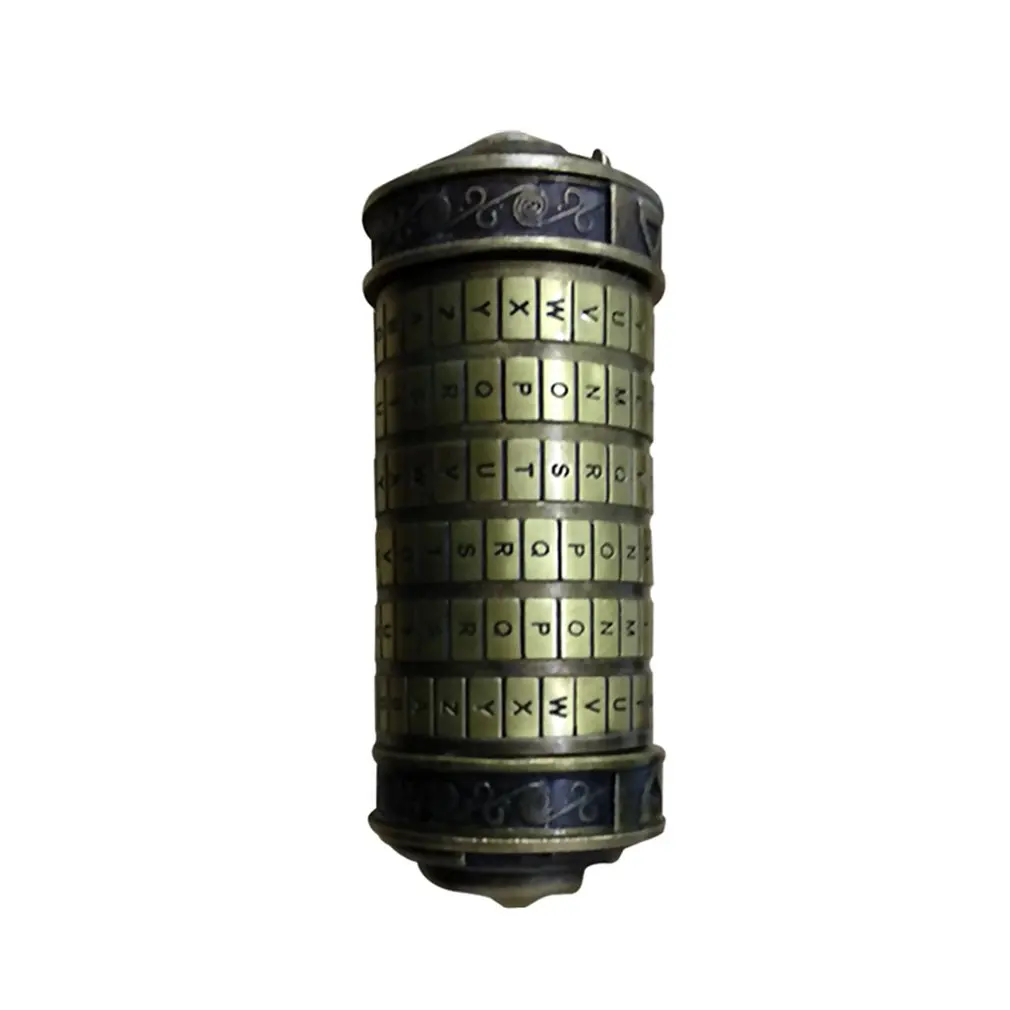 

DaVinci Letter Password Lock Valentine Gift Da Vinci Intellectual Style Code Lock Creative Personal Creative Retro Birthday Gift