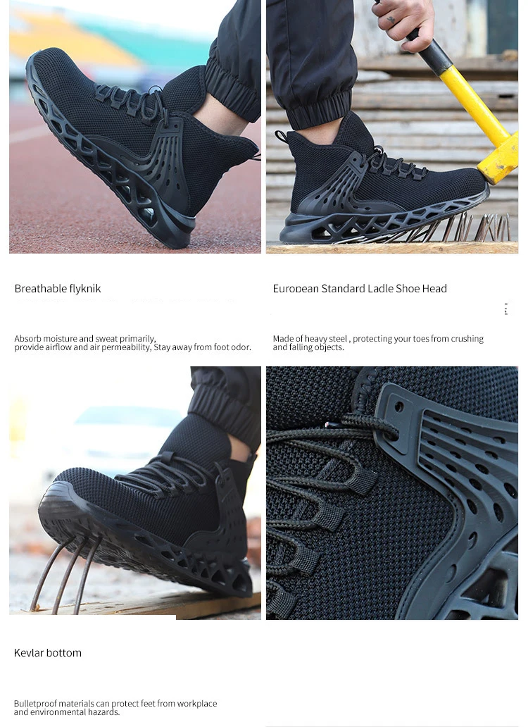 Fashion Men Safety Shoes Waterproof Breathable Work Boots Jumia Nigeria