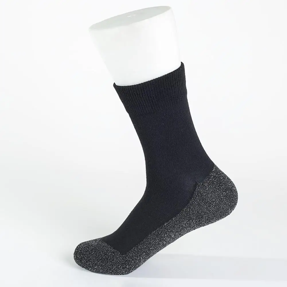 Calcetines térmicos con calefacción para hombre y mujer, calcetín Unisex para el invierno, cálido, protector de calor, para senderismo, deporte de esquí