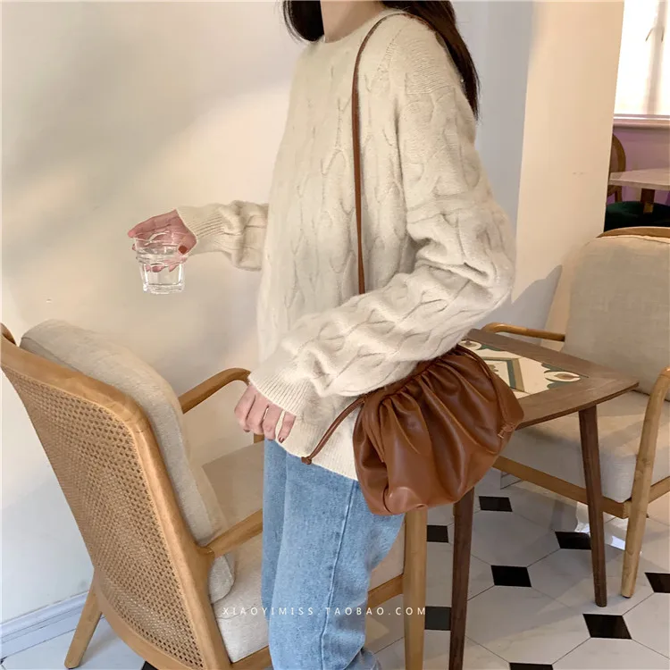 Для женщин простой пельмени сумка дизайнера; стиль ретро; Приятная для Fashion Cloud/женские сумки через плечо сумка на плечо женская сумочка клатч