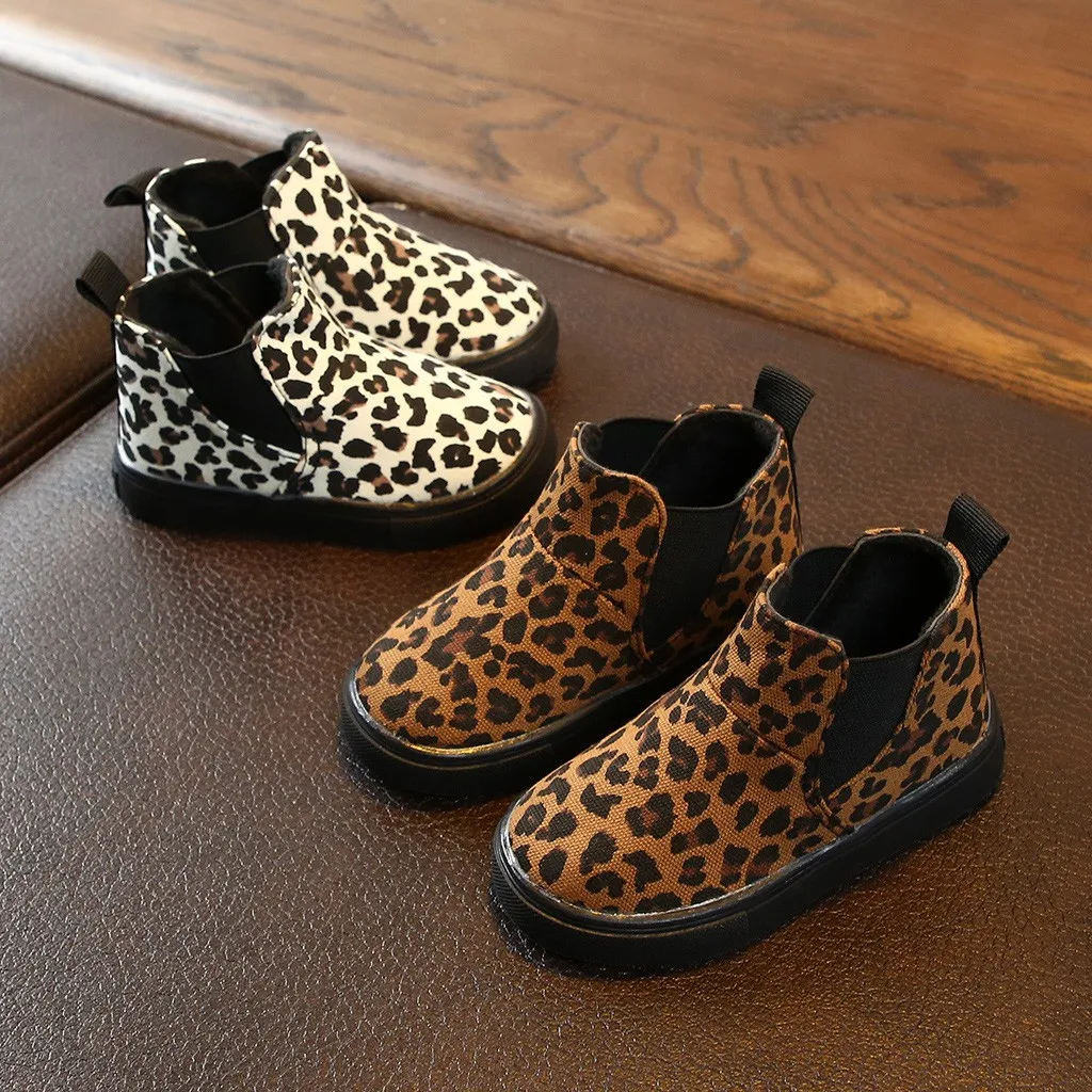 kids leopard shoes