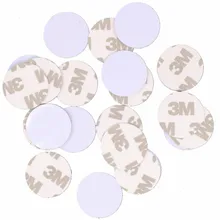 100 шт. MF 1K S50 IC монета 13,56 МГц карта тег F1108 чип ISO14443A приклеиваемая метка NFC для отслеживания автомобиля