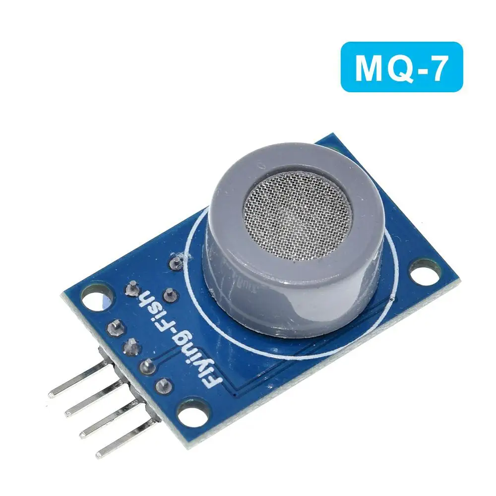 MQ-2 MQ-3 MQ-4 MQ-5 MQ-6 MQ-7 MQ-8 MQ-9 MQ-135 детектор дыма метана сжиженный газ Сенсор модуль для Arduino Starter DIY Kit - Цвет: MQ-7