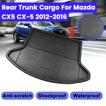 

Floor Mat Rear Trunk Cover Matt Carpet Kick Pad Car Interior Cargo Liner For Mazda CX-5 CX5 2012 2013 2014 2015 2016 Boot Tray