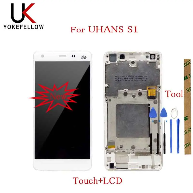 

100% Tested LCD Display For UHANS S1 LCD Display Touch Screen Assembly