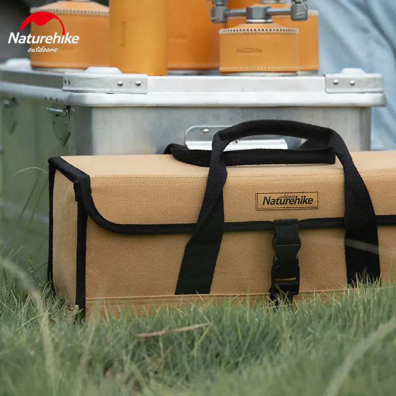 Naturehike 9.6L Outdoor Travel Storage Bag Portable Large Capacity Tent Accessories Tool Bag Multiple Pockets Sundry Box