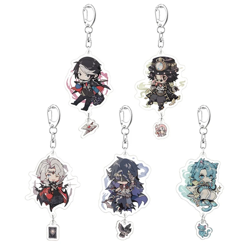 アイデンティティvキーホルダーnaib Subedarエマ森ノートンキャンベルpatti Chardwellジョセフdesaulniersかわいい楽しい 漫画アクリルキーリング Key Chains Aliexpress