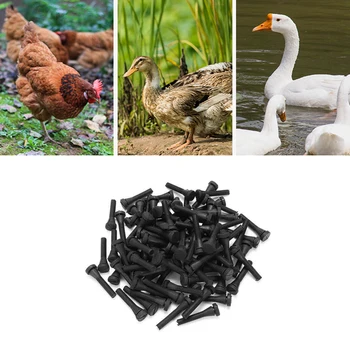 

New 96PCS/set Durable Chicken Geese Hair Removal Stick Poultry Plucking Finger Plucker Picker for Ducks Low Breaking Wear Resist
