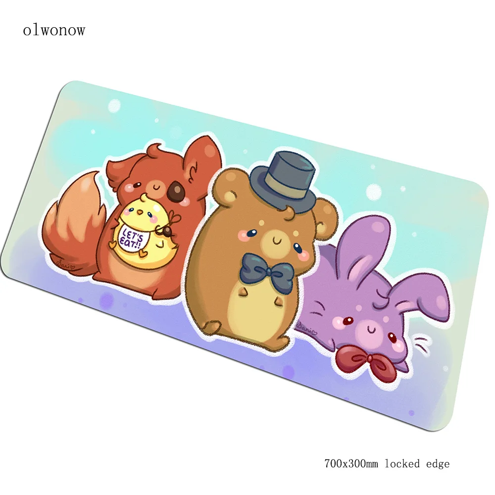 Коврик для мыши Five Nights at Freddy's, геймерский, Арт, 700x300x2 мм, коврик для мыши, игровой коврик для мыши, большой толстый коврик для мыши, компьютерный Настольный коврик - Цвет: design 11