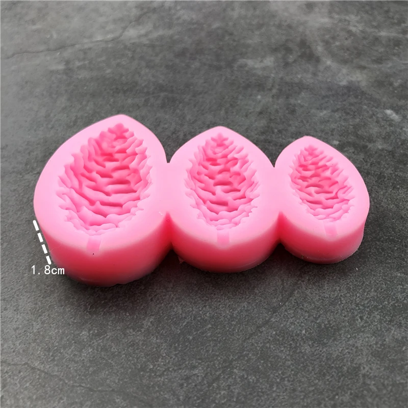 Sugarcraft шишка форма силиконовые формы помадка формы для украшения торта инструменты шоколадные формы свадебные украшения формы