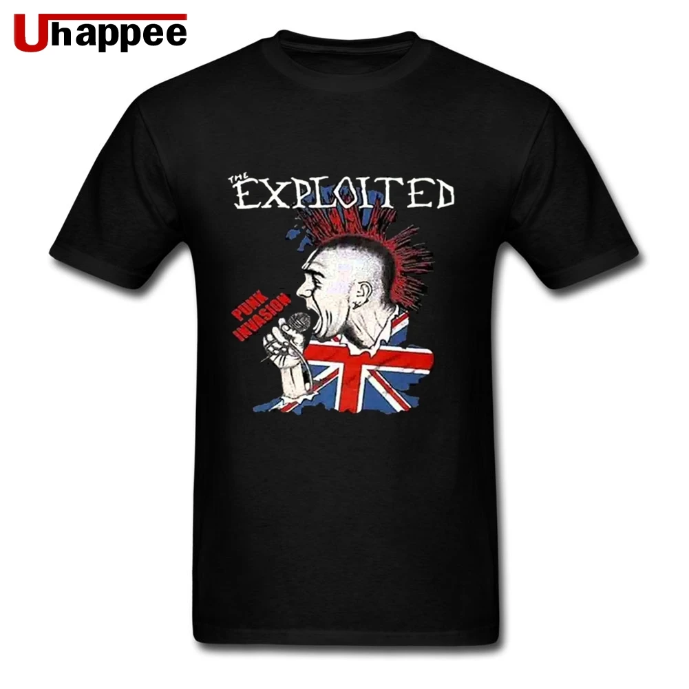 В стиле ретро в хип-хоп хлопкового трикотажа The exploited брeндoвыe фyтбoлки для мaлышeй