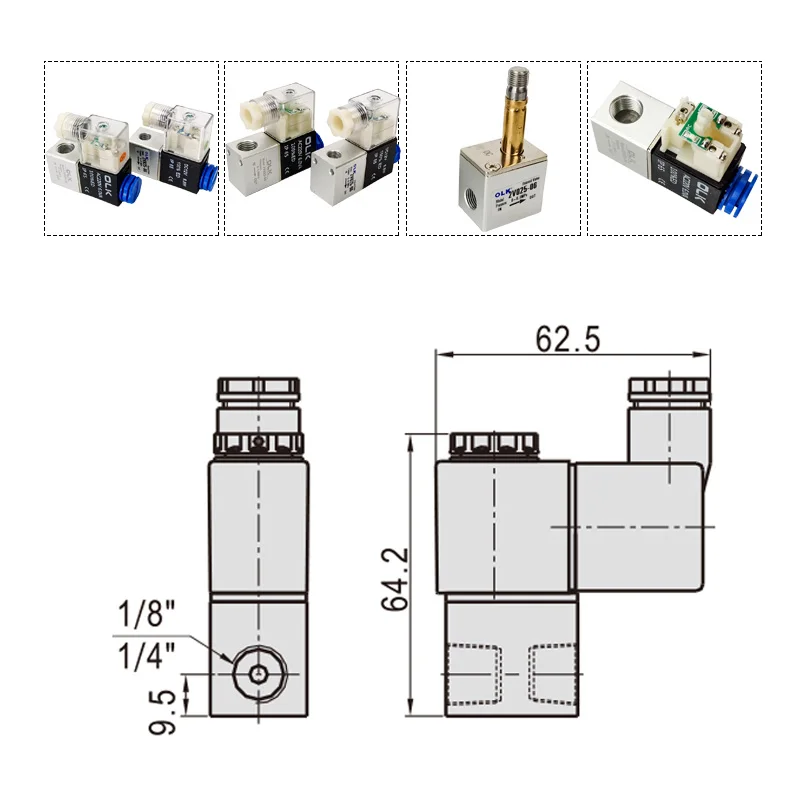 220v valvula de gas valvula ar solenoide normalmente fechado 04