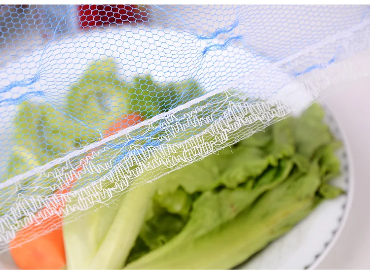 Многофункциональная шестиугольная сетчатая Крышка для пищевых продуктов, складная, большой размер, может zhuo zhao, анти-мух, крышка для пищевых продуктов, поперечная граница
