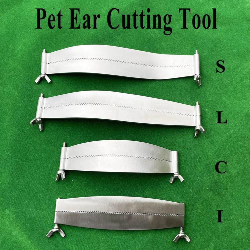Coupe oreille professionnel en acier inoxydable pour chien de compagnie, pince à chien canin