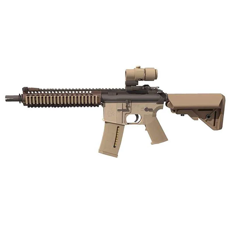 1:1 MK18 модель винтовки 3D бумажная карта строительные наборы игрушки развивающие