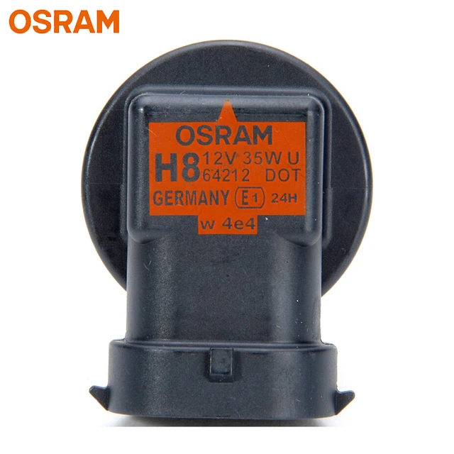 OSRAM H8 LAMPE 12V 35W 64212 PGJ19-1 GLÜHLAMPE MADE IN GERMANY