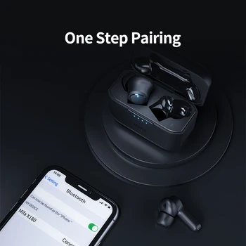 mifa X180 Bluetooth Headphones 4-Mics ENC Call Noise Cancelling True Wireless Earbuds & IPX7 Waterproof Earphones 5