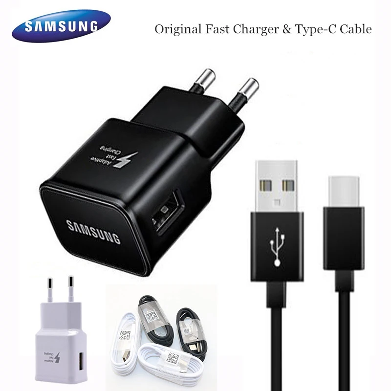 USB зарядное устройство Samsung оригинальный адаптер для быстрой зарядки вилка