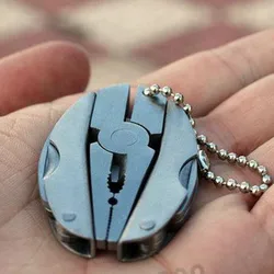 Aço inoxidável ao ar livre portátil multitool alicate faca chave de fenda multi ferramentas mini alicate herramientas multi ferramenta