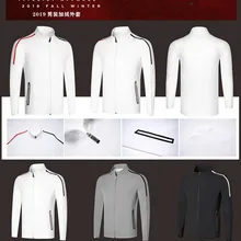 K мужские Гольф одежда мужская плюс бархатная куртка теплая Гольф одежда Гольф clothingFree