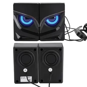 

SADA V-128 Desktop Mini USB 2.1 Subwoofer Upgrade Computer Speaker Mobile Phone Notebook Small Stereo speaker