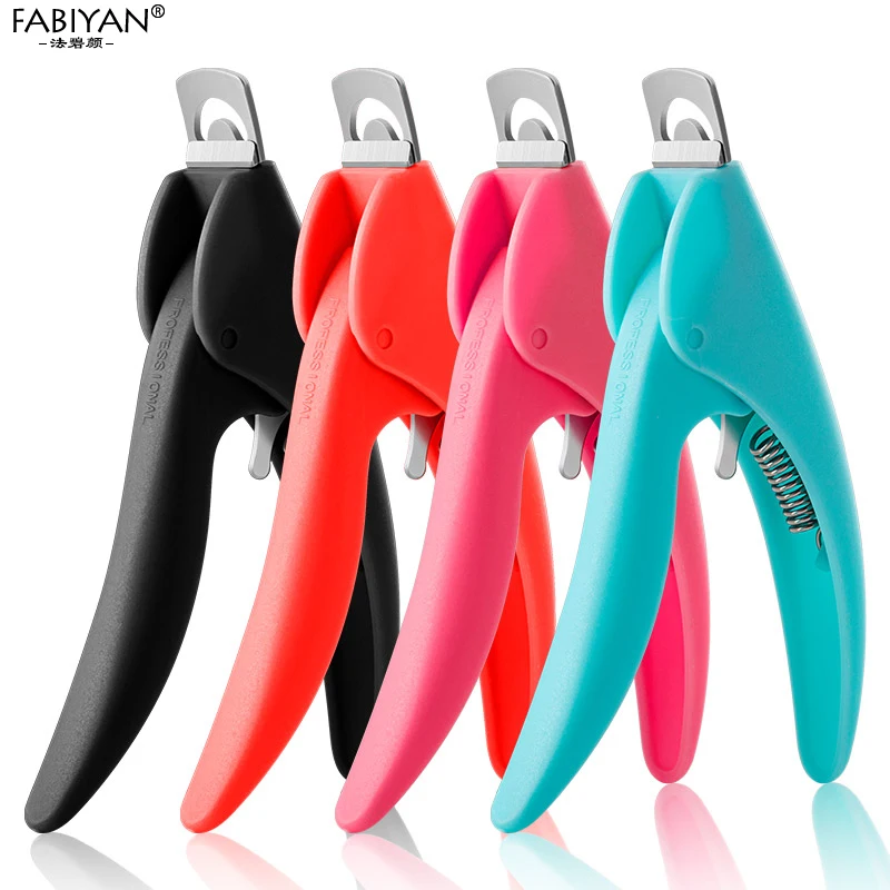 Nail Art Tips Clipper Trimmer Scissors Round Edge Finger Cutter False Nails Manicure Tool Plastic nail scissors set electric nail clipper nail clipper set manicure nail clipper set manicure sets manicure set nail clippers kit nail clipper nail clippers