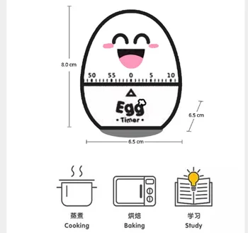 

egg timer creative color changing observer resin gadget egg cooker egg boiling machine