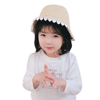 

Neutral toddler outdoor sun hat, casual breathable anti-ultraviolet lattice boy hat soft and comfortable skin-friendly