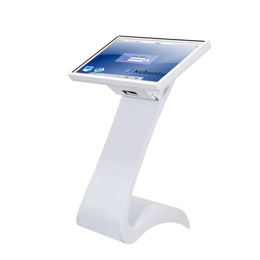 

27'' inch multimedia self-service touch screen inquiry AIO tablet Horizontal lcd display