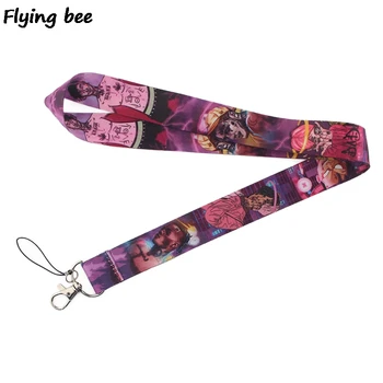 

20pcs/lot Lil peep Keychain Puunk Hiphop Phone Lanyard Women Strap Neck Lanyards for ID Card Keys Rapper gifts X0361