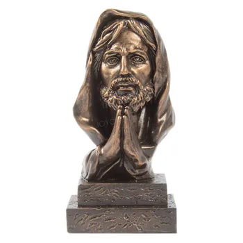 

JESUS SCULPTURE JESUS CHRIST TABLETOP STATUE FIGURINE JUSUS FIGURE RELIGION RELIGIOUS RELIC