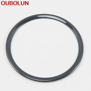 

OUBOLUN For Kia Cerato Forte k3 2019 Steering Wheel Ring Logo Frame Decoration CoverTrim Interior Accessories Stainless Steel