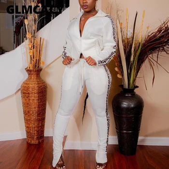 

Womail 2 Piece Set Ladies Daily Sweatshirt Tops & Pants Sportswear Sets Long Sleeve Casual Tracksuit High Streetwear