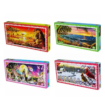 

1000 Pcs/Pack Thicken Puzzle for Adults Landscape Assemble Jigsaw Intellective Educational Toys Home Decoration