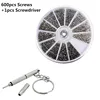 600/1000 pcs Vis + 1 pcs Multi tournevis Vis En Acier Inoxydable Électronique Écrou Pour Montre Lunettes Horloge outil de réparation Kit ► Photo 1/6