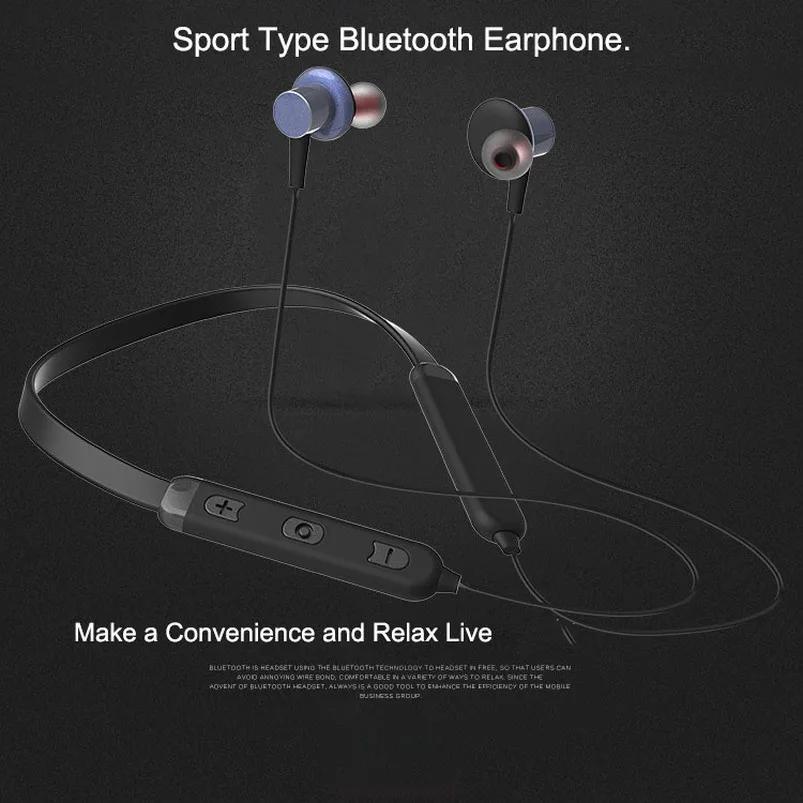 Магнитные беспроводные Bluetooth наушники стерео спортивные водонепроницаемые наушники беспроводные глубокие басы гарнитура с микрофоном для iPhone samsung и т. д