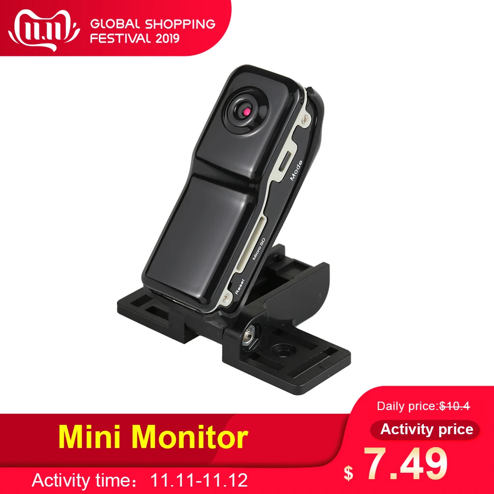 

Portable Digital Video Recorder Mini Monitor DV Micro Pocket Conceal Camera Perfect Indoor Camera or Home and Office