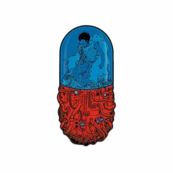 

For Akira Tetsuo Inside Pill Tank Funny Car Stickers Sunscreen Waterproof RV VAN Fine Accessories Decal Vinyl,13cm*7cm