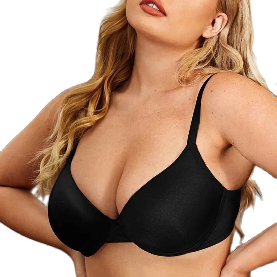 Saliente Energizar compañero Sujetador de pecho grande acolchado para mujer, ropa interior de copa fina,  Bralette, talla grande, 42, 44, 95, 100, C, D, E, venta al por  mayor|Sujetadores| - AliExpress