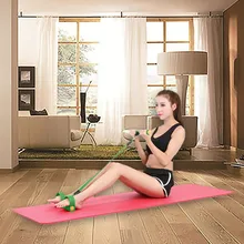 Йога ремень лодыжки Съемник Сядьте вверх коврик тяните веревку тренажер для ног с педалями фитнес оборудование Йога аксессуары комплект для йоги# A30