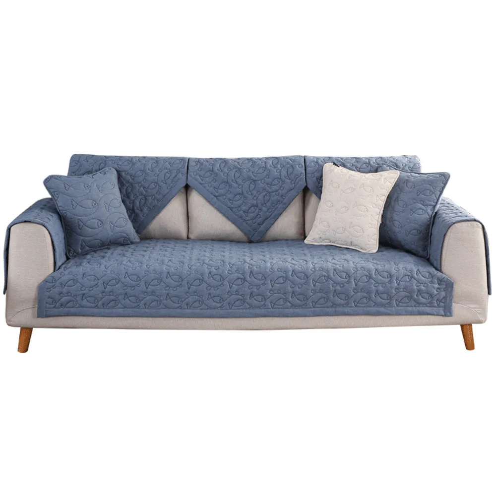 

Coaster Modern Washing Sofa Simple Solid Color Fabric Anti-slip Cotton Fully Towel Cover Four Seasons Universal Mainland China