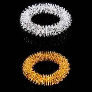 

Acupuncture Bracelet Wrist Massager Supplies Relaxation Stainless Steel Wrist Hand Massage Ring Wrist Massage Ring