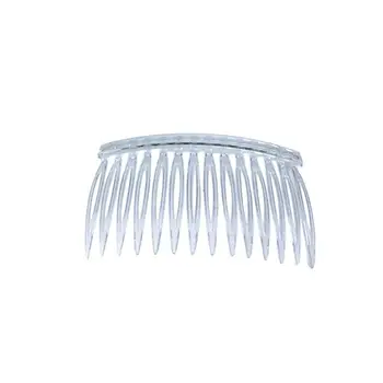 

10pcs Transparent Plastic Hair Clip Combs Hair Side Combs Insert Combs for Women Ladies