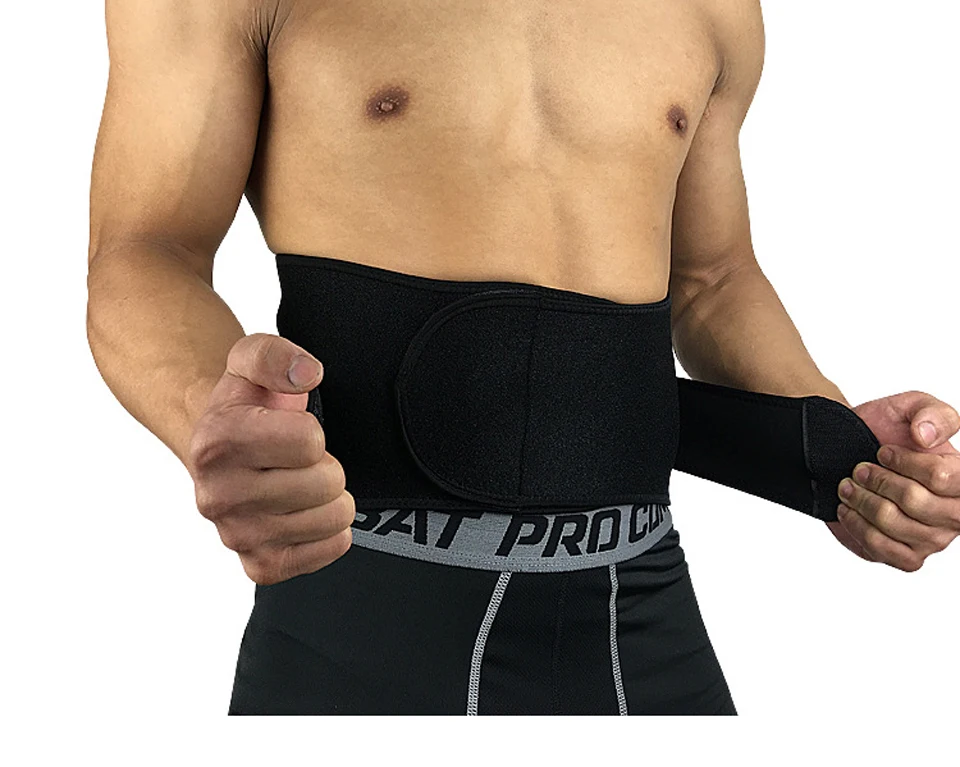1 шт. спортивный дышащий регулируемый поясной Пояс Поддержка для похудения боксерское Защитное снаряжение для тела Защита Спортивная безопасность поддержка талии