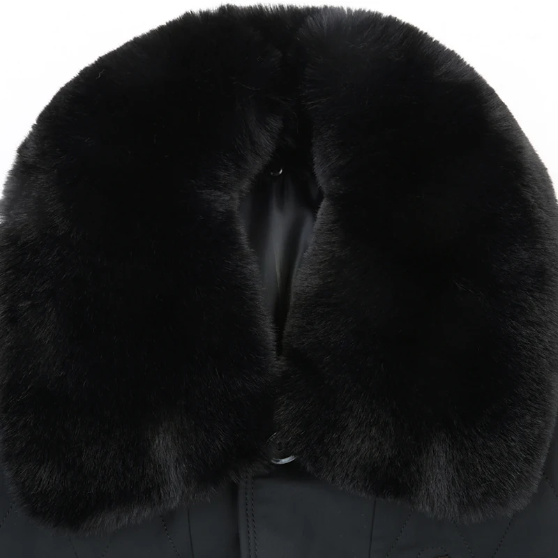Большие размеры 8XL 6XL 5XL брендовая зимняя мужская куртка с меховым воротником утепленная стеганая теплая коллекция года, зимние мужские повседневные парки длинная верхняя одежда, пальто