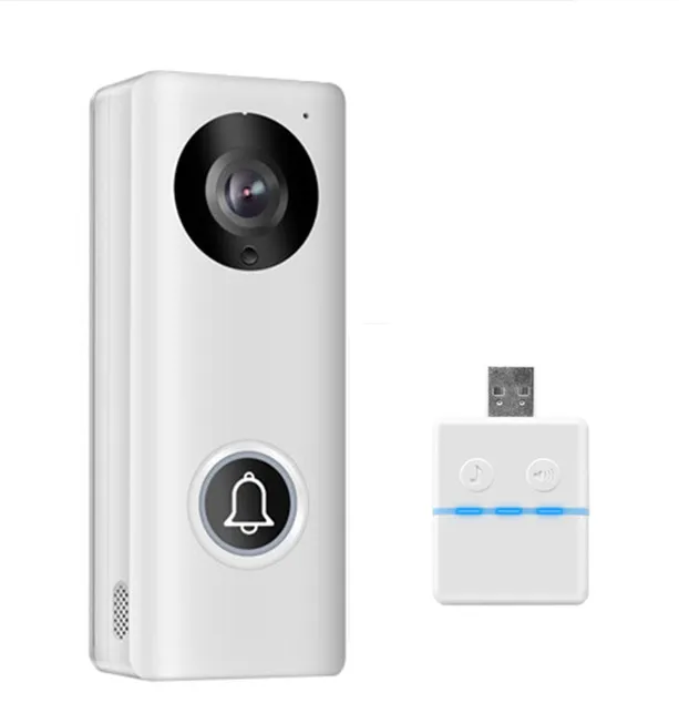 2 МП 1080P беспроводной дверной звонок с поддержкой Wi-Fi RJ45 POE видеодомофон |
